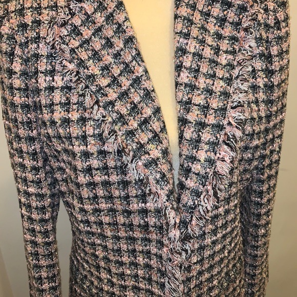 Liz Claiborne Houndstooth Blazer - Picture 2 of 7